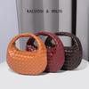 Nuova Borsa Mini Raviolo alla Moda per Donna, Borsa a Tracolla e Spalla con Catena di Lusso, Elegante Borsa a Mano Versatile
