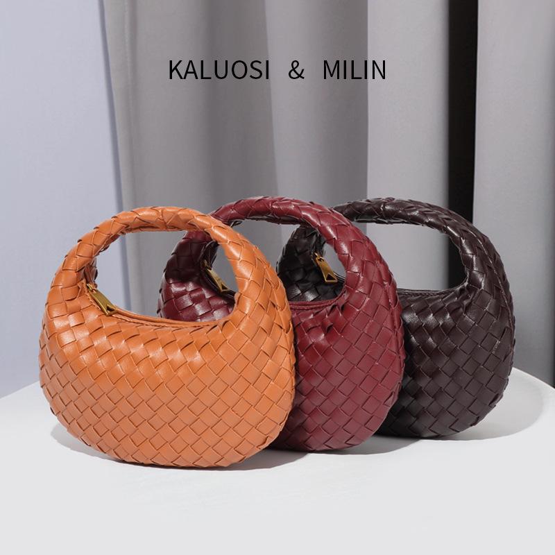 Nuova Borsa Mini Raviolo alla Moda per Donna, Borsa a Tracolla e Spalla con Catena di Lusso, Elegante Borsa a Mano Versatile
