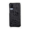 Genuine leather crocodile skull phone case for Vivo X90 Pro, X80, X60 Pro+.