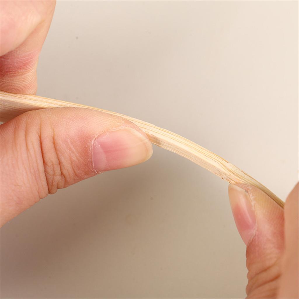 100PCS Food Skewers Grilling Fork Versatile Skewers Wood Material Meat Skewers Fruit Fork Suitable for Grilling and BBQ