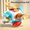 Early Education Baby Busy Board 10 In 1 Children's Busy Ball  For 1-3 Years Old