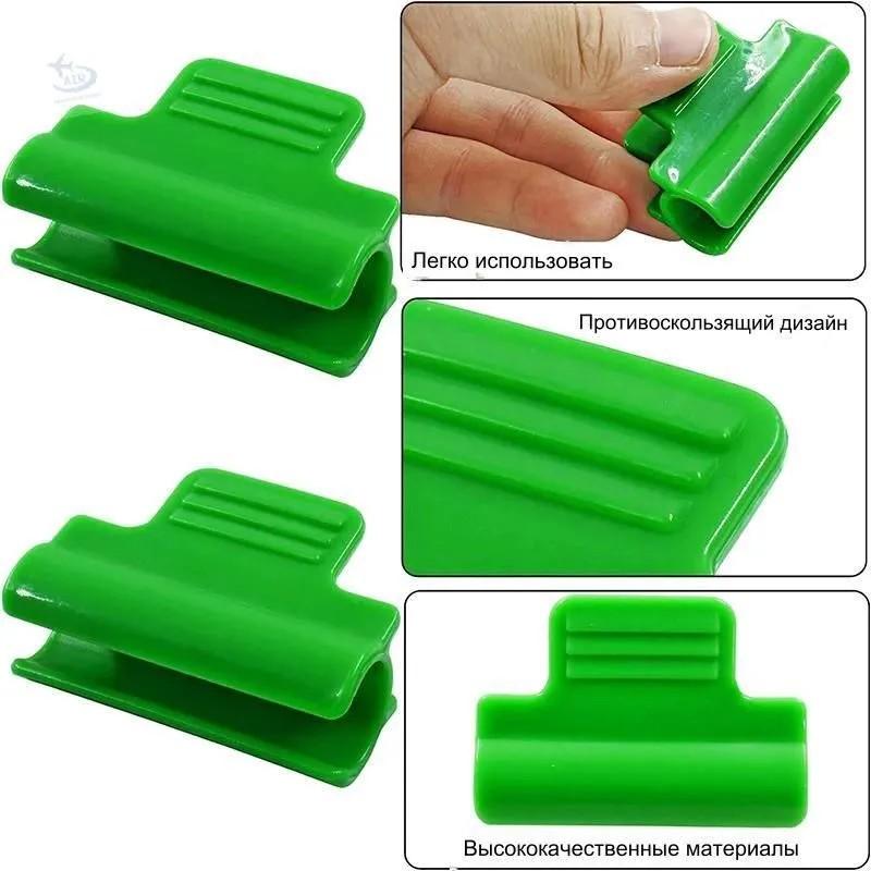 Greenhouse Accessories Greenhouse Clip Plastic Film Card Warm Room Film Sunshade Net Insect Net Fixing Clip 11mm 30pcs