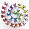 10 Pcs 4.72 In New Monarch Butterfly Decoration Stickers Butterflies For Crafts Artificial Wall 3D Home Decor