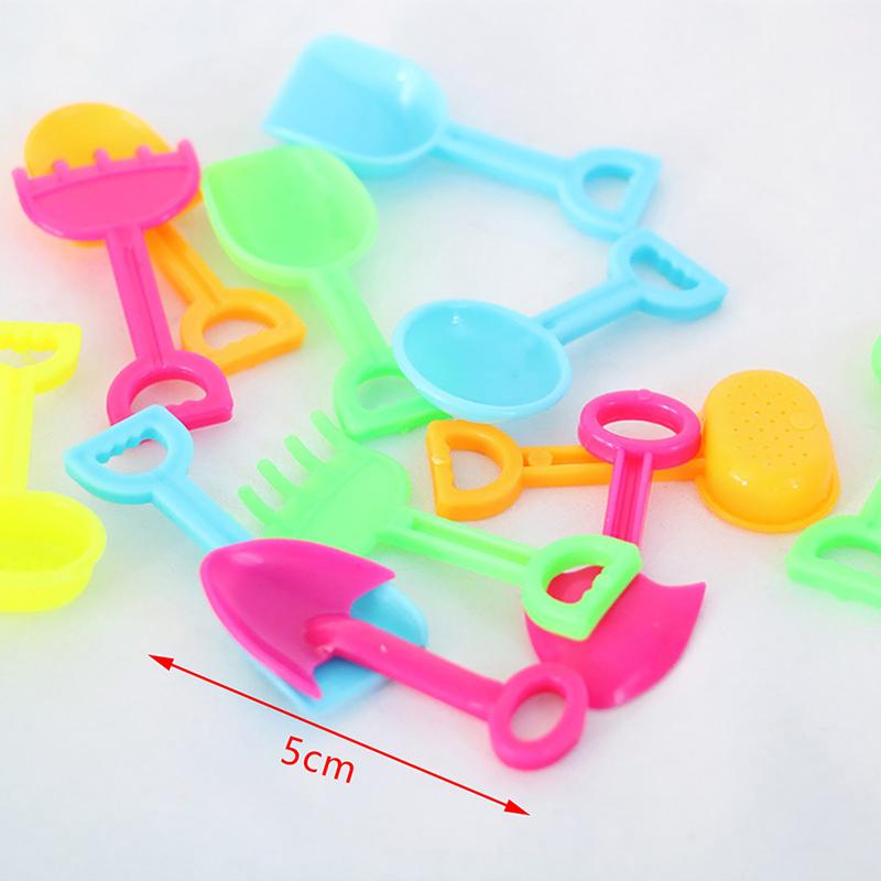

4Pcs/Set Dollhouse Decorative Mini -Digging Tool Model Beach Tool Shooting Scene