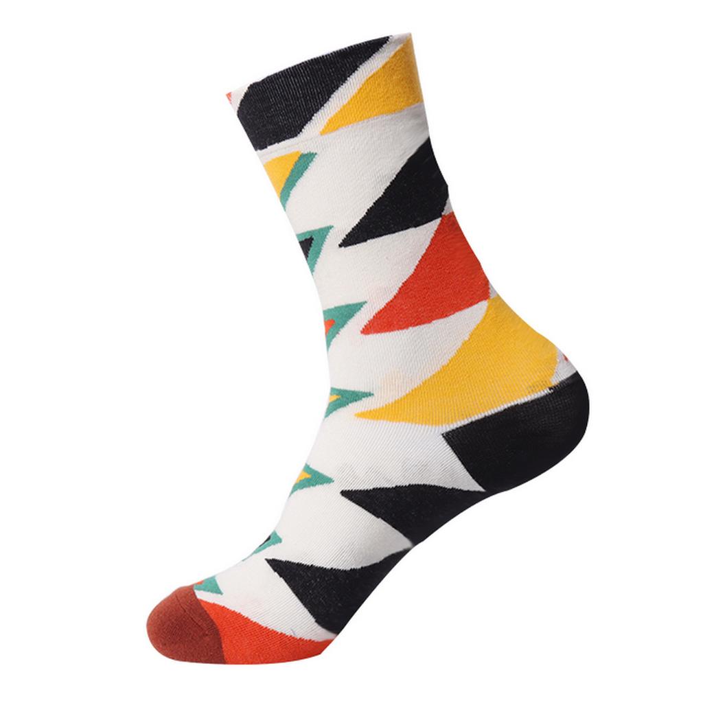 Hot Selling Colorful Funny Novelty Socks Men Women's Art Painting Printing Crew Socks Autumn and Winter Cotton Sports Socks