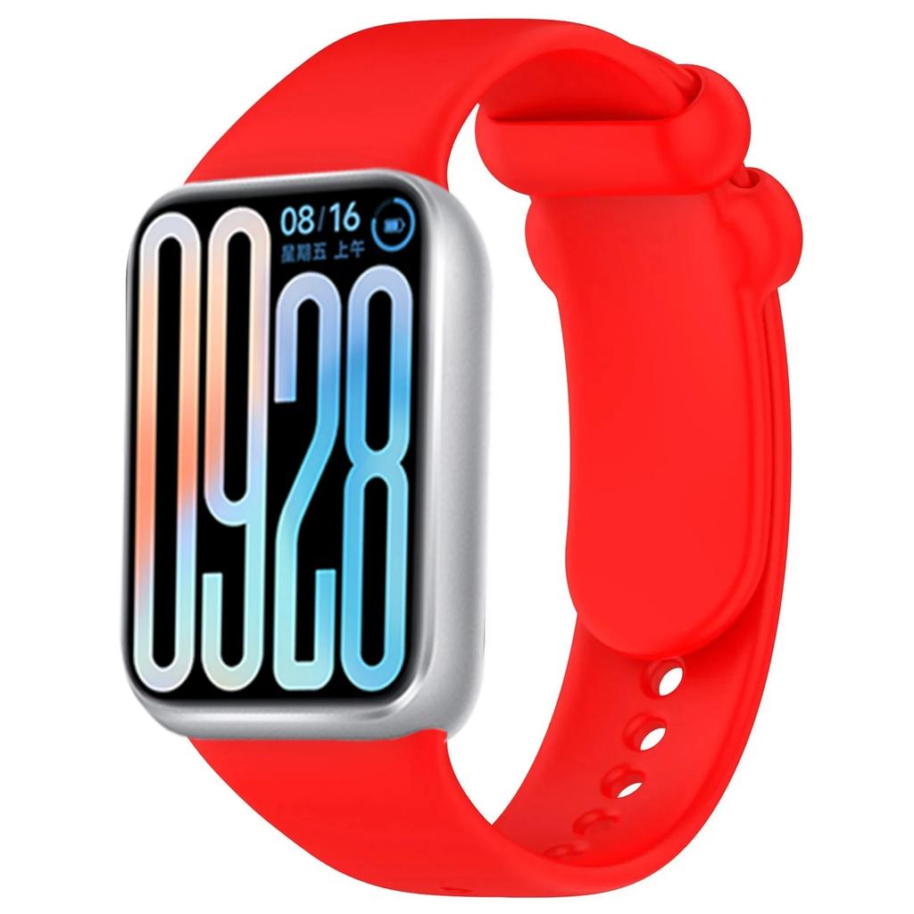 Silicone Strap for Xiaomi Mi Band 8 Pro/9 Pro Sport Replacement Bracelet Wristband Belt for Xiaomi Redmi Watch 6/5/4 Accessories