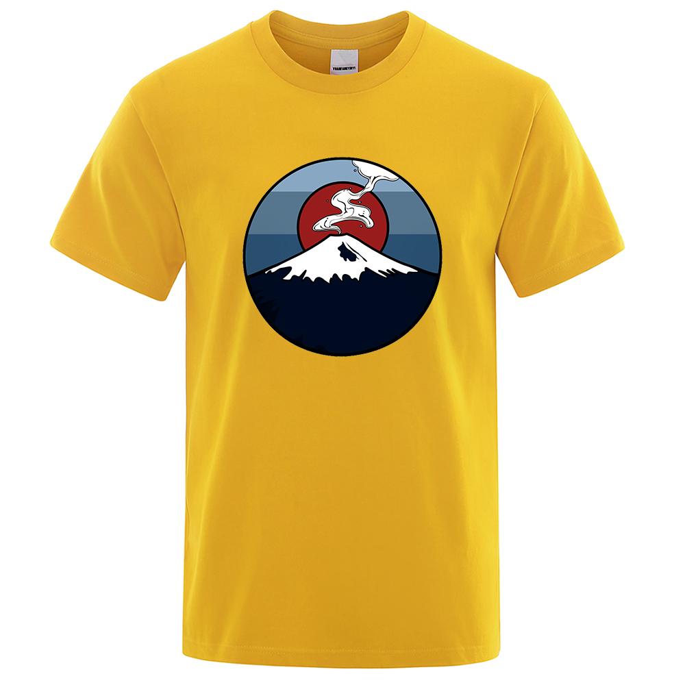 Mt. Fuji, Japan Men Women T Shirt Fashion Cotton Eco-Friendly T-Shirts Summer Tee Clothes Tshirt Oversize Loose T Shirts