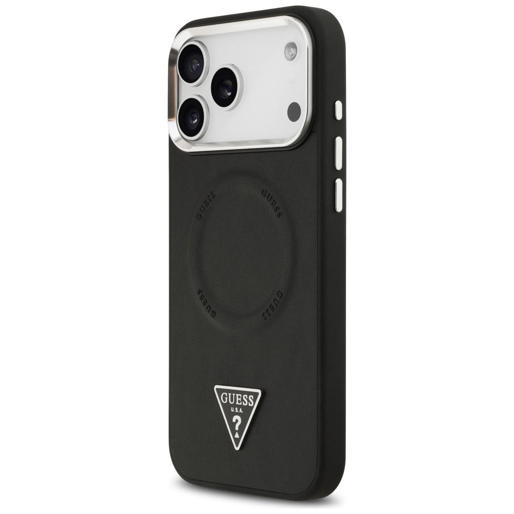 Guess Triangle Logo MagSafe case for iPhone 17 Pro black