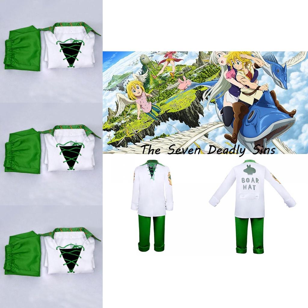 Erwecke die Sieben Todsünden mit diesem Meliodas-Cosplay-Anzug zum Leben.