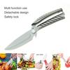 5CR15 Detachable Kitchen Scissors Multifunctional Kitchen Chicken Bone Scissors Bottle Opener