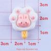 Glossy Ice Cream Rabbit Cute DIY Resin Accessories: Phone Case, Hair Clip, Hair Tie