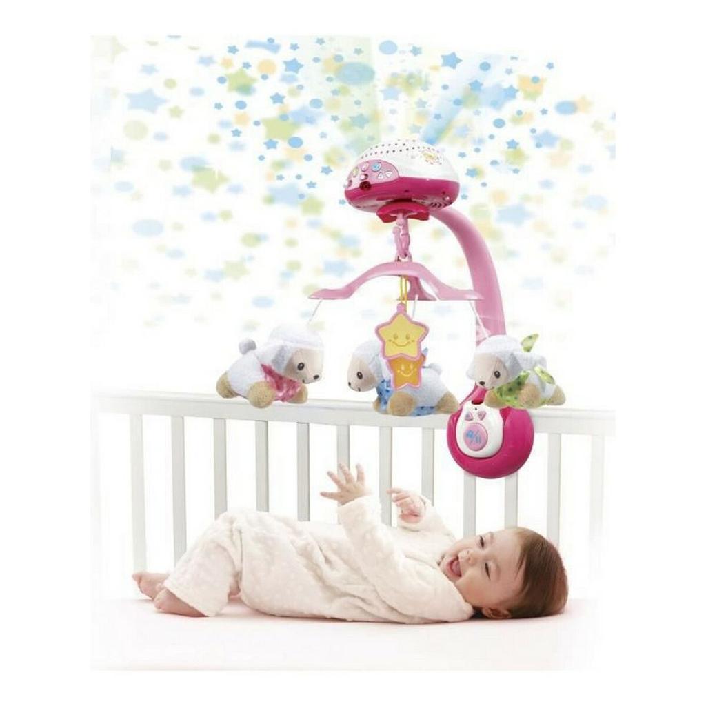 Babyspielzeug Vtech Baby Sheep Count Rosa Kunststoff Babybett