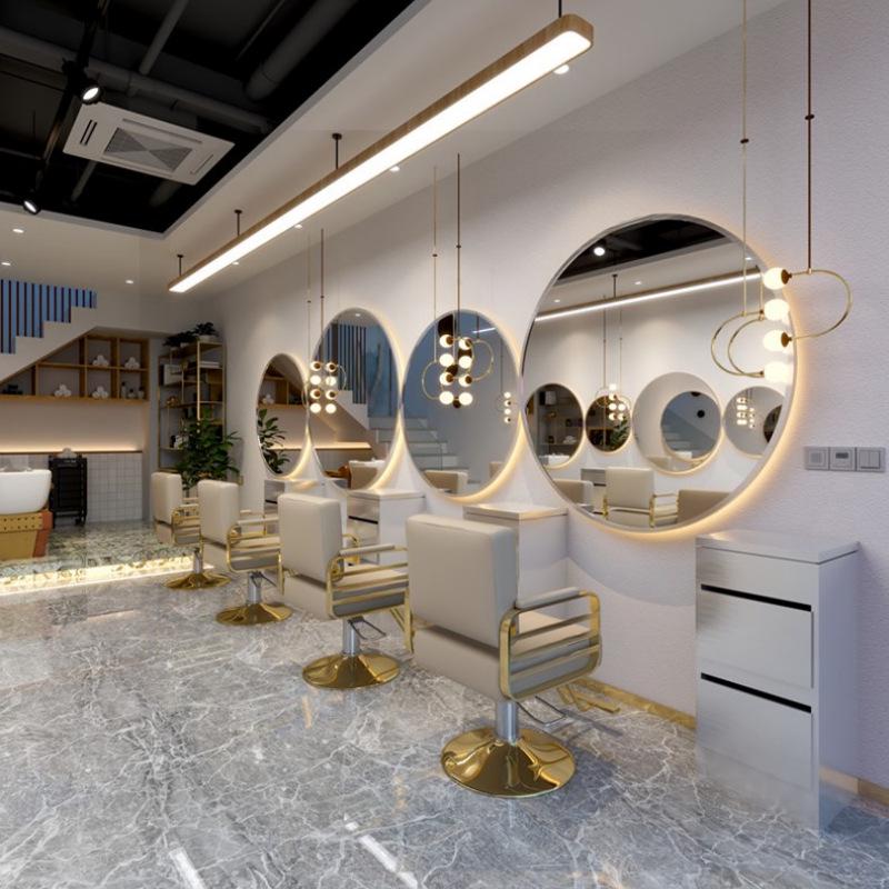 LED Square Tube Pendant Light for Office, Supermarket, Barber Shop