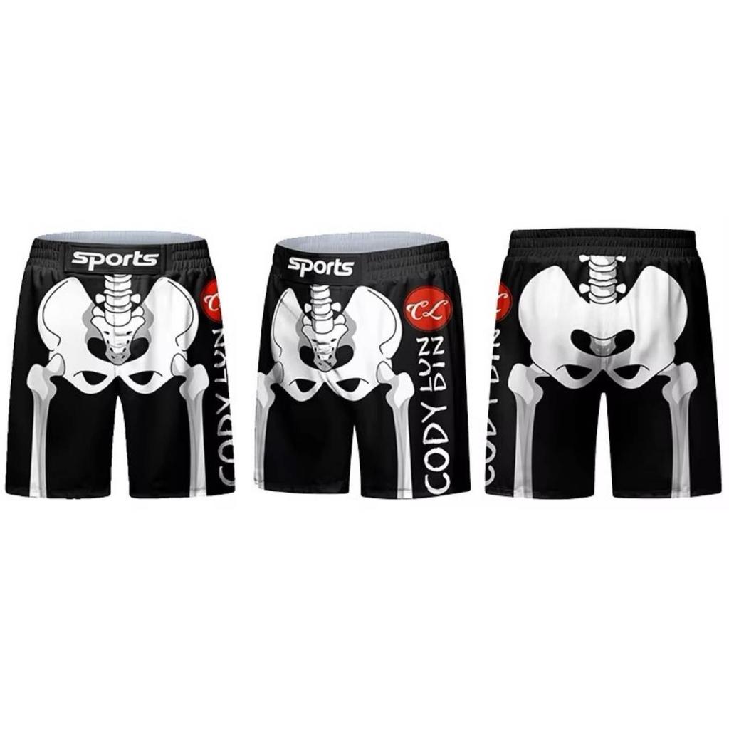 MMA Muay Thai Kickboxing Boxing Shorts Mixed Martial Art UFC Boxer Unisex Men Women Pants Fighting Fitness Gym Training Sport Workout