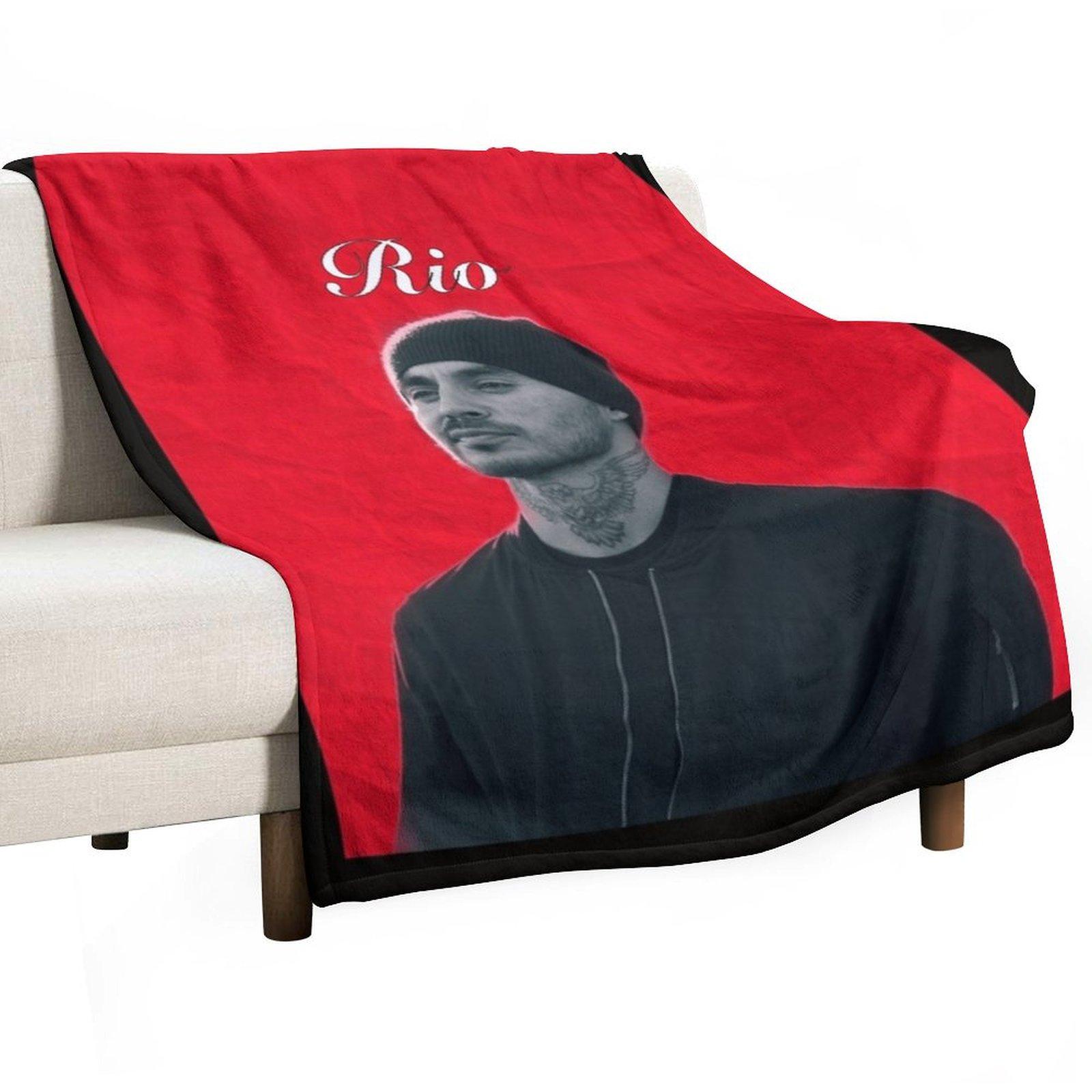 Rio Throw Blanket Decorative Sofa Kid S Beach Cute Blankets 30x40in