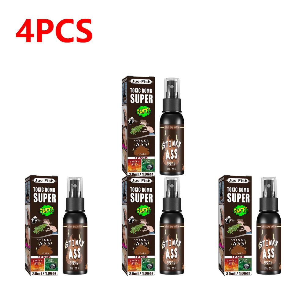 1-5PCS Fart Spray Prank Joke 30ml Non Toxic Fart Gag Spray Party Supplies Smelly Stinky Gags Spray Halloween Funny Toy for Party