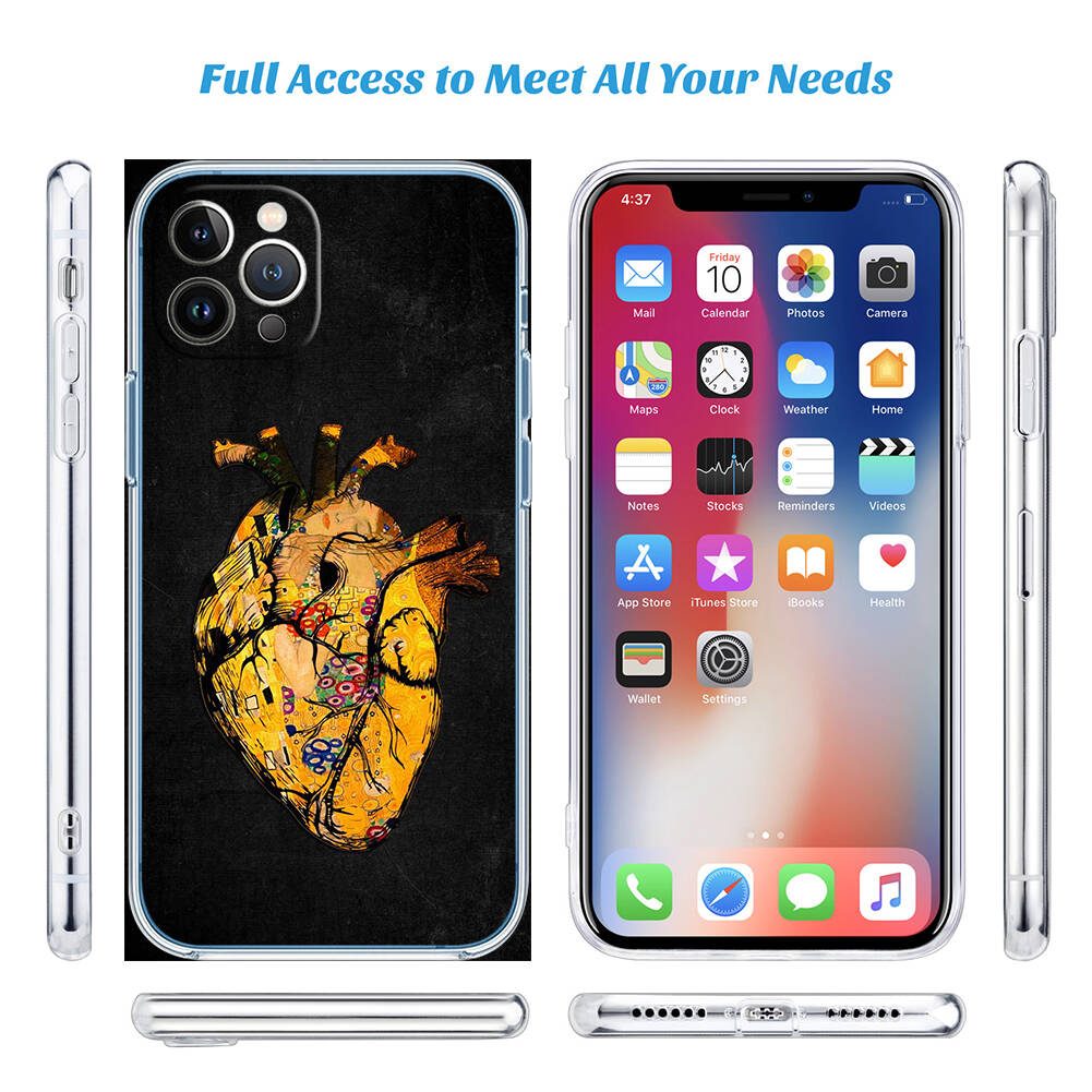 Calm Heart Case for Motorola G10 G20 G04 E30 E40 E22 E20 E13 E15 G22 G23 G05 G75 G35 G55 E22S E7 G6 G7 G8 G9 Plus Power Play