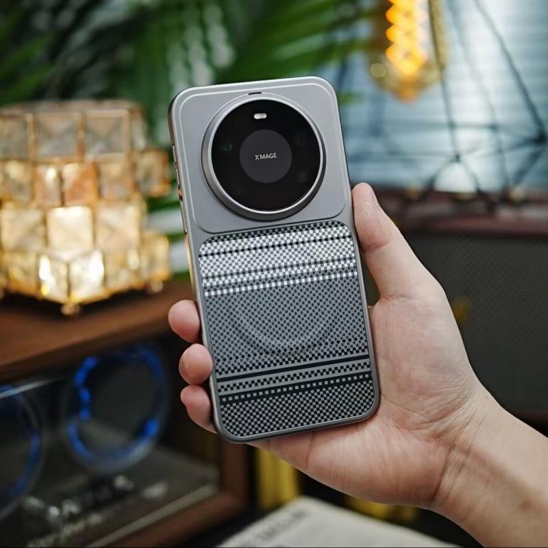 Applicable Huawei Mate11pro Mobile Phone Case Hard Case Mate11/11pro Protective Case Magnetic Kevlar Pattern