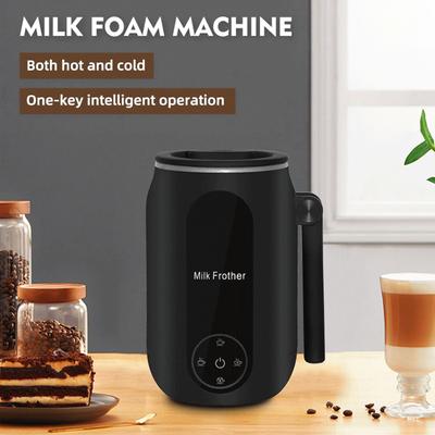 Mousseur à lait électrique Cuiseur pour faire mousser 4-en-1 Vapeur à lait avec poignée rotative Mousseur pour CDN