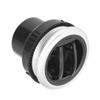 Dashboard Air Conditioner Outlet Vent Deflector Trim Universal Rotatable Round for Cars RVs Buses