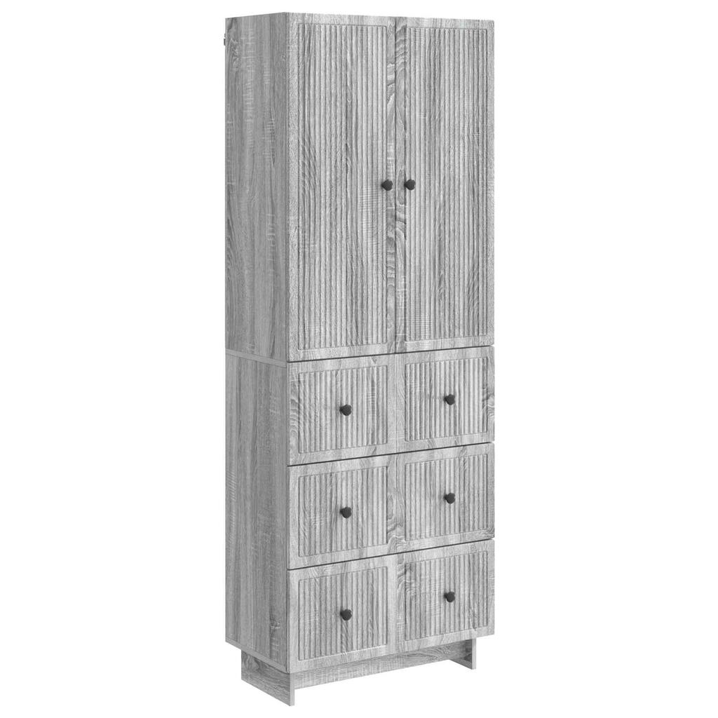 Cabinet Set 2 pcs 66 x 34.5 x 90 cm Particleboard