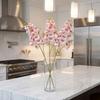 21 Heads Artificial Phalaenopsis Branches Real Touch Fake Mini Flowers  Dining Table