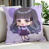 Anime Maebashi Witches Cushion Cover Cushion Cover Set 4Pcs 50X50 45X45 40X40 Pillowcase Decorative Sofa Home Decor