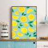 Fruit lemon Vintage Posters Sticky Whitepaper Prints Posters Artwork Posters Wall Stickers