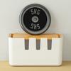 Cable Tidy Box Management Case Space Saving Decor Multifunction Holder Cord Organizer for Tabletop Office Loose Wires Bedroom