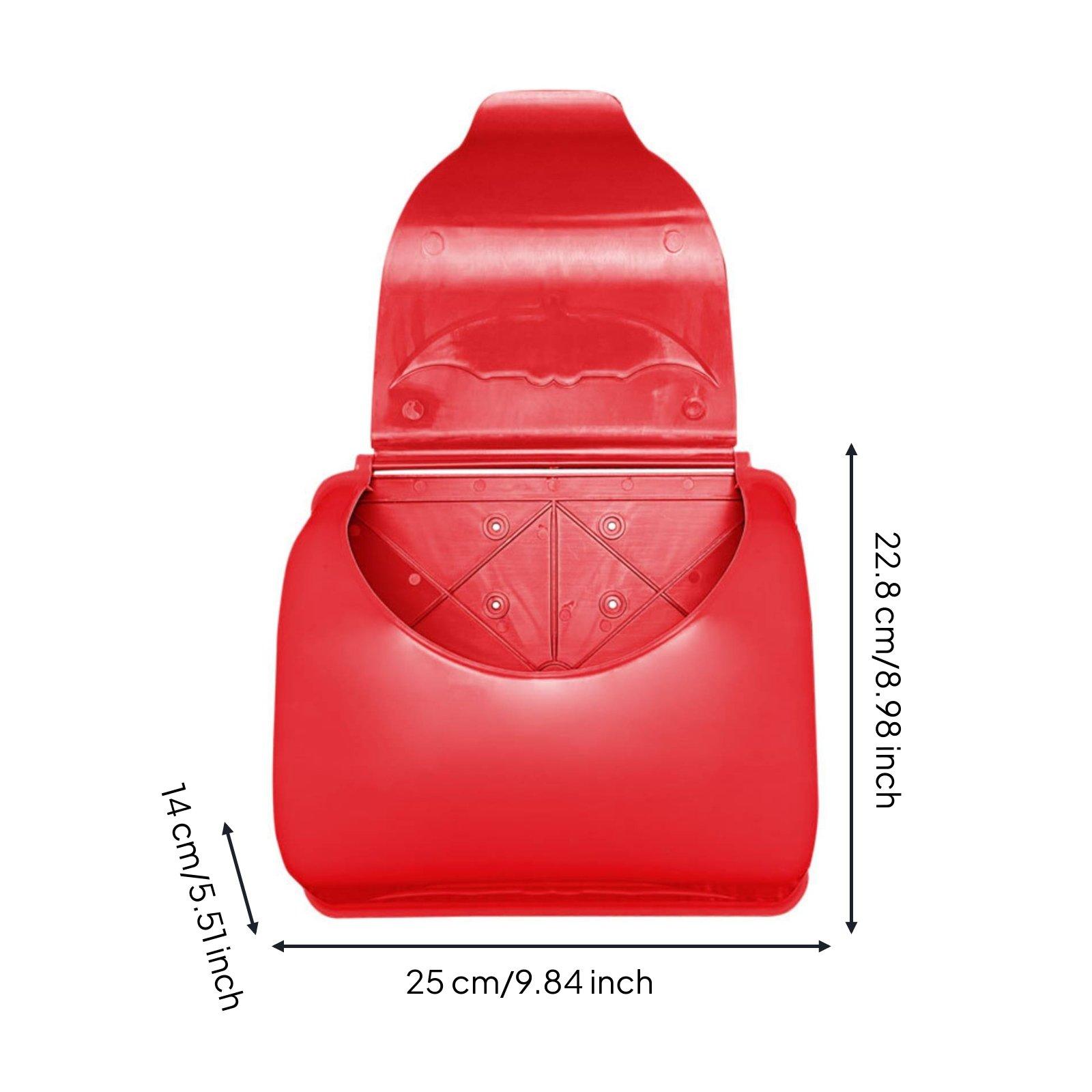 Childrens Mailbox Educational Kids Playhouse Letterbox Encourages Creativity Childrens Letter Box for Young Children, Backyard красный