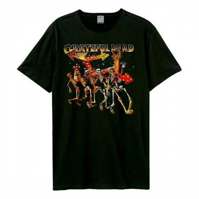 Amplified Unisex Adult Dancing Skellies Grateful Dead T-Shirt