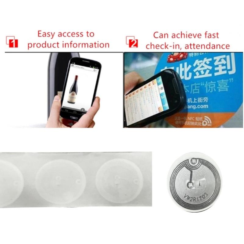 Programmable S50 Electronic Sticker ISO14443A Compatible for Access Control device & Security