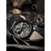 AVI-8 Hawker Hunter Retrograde Chronograph Sea Grey Dial Quartz AV-4052-03 Men's Watch
