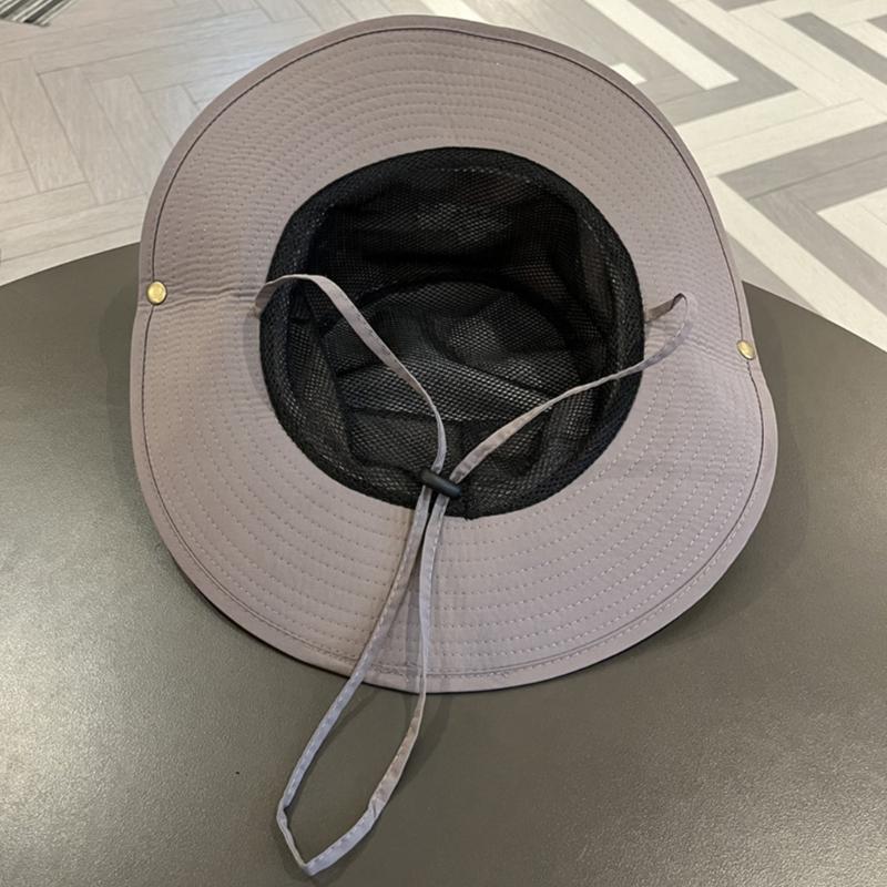 Sunshade Bucket Hat Outdoor Sport Hiking Fisherman Hat Sunshade Wide Brimmed Breathable Sunproof Sun Hat