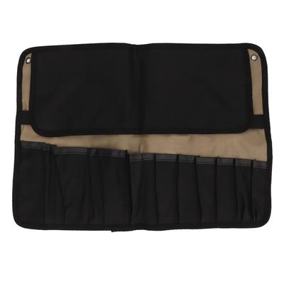 Motosiklet Rulo Alet Çantası Büyük Kapasiteli Kalın Taşınabilir Çok Cepli Asılabilir Alet Rulo Çanta