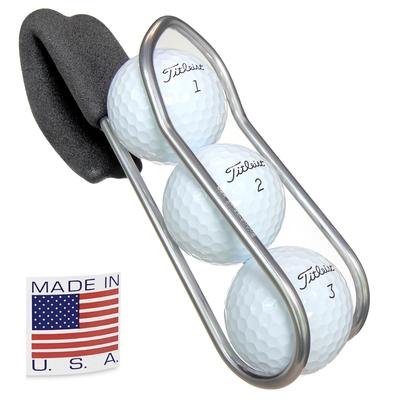 Porta-bolas de golfe SnakeBelly Liberação Rápida (3 Bolas, Alumínio, 1)