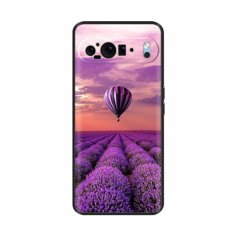 Para Google Pixel 10 Pro 10Pro XL Funda Dulce Amor Flor Suave Silicona TPU Cubierta para Google Pixel10 Pro XL Resistente a Golpes Carcasa Funda