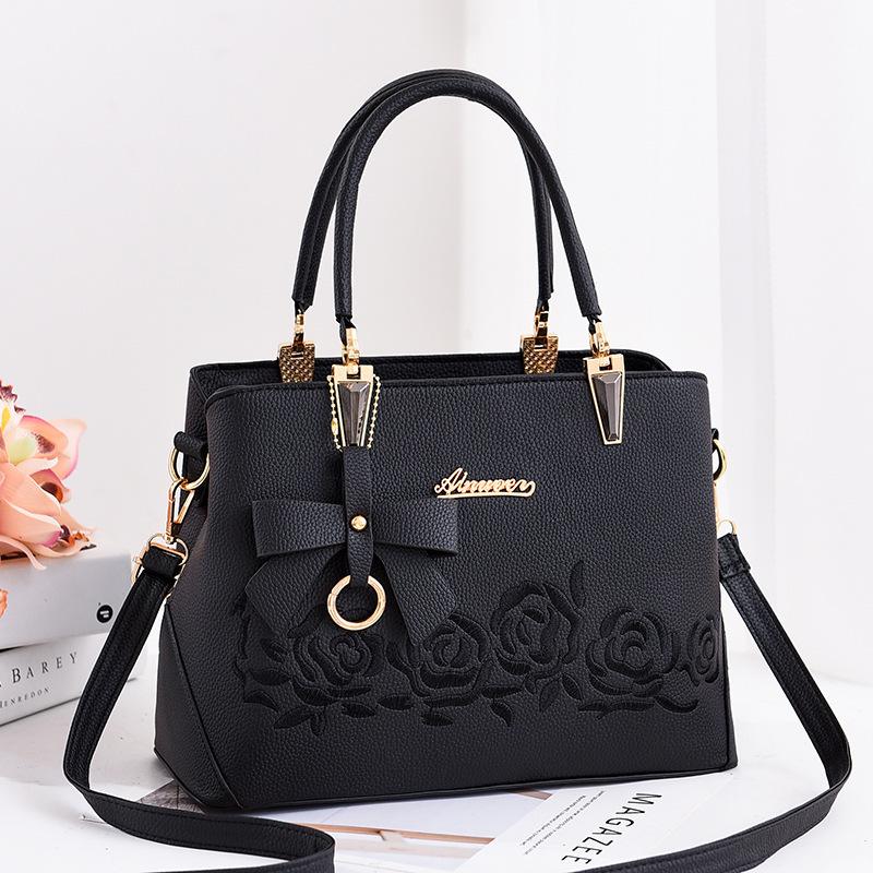 Borsa da donna Borsa a tracolla casual stampata con una spalla