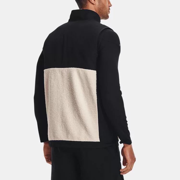 Under Armour Logo Print Pearl Fabric Training Vest Men Vests White 1366096-110