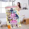 anime dark P-Puella Magi M-Madokas M-Magicas Microfiber Printed Beach Towel Mountain Climbing Beach Swimming Running Absorbent Towel