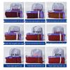 Oujian 6.1m Badminton Net with Steel Cable & Purple Edging