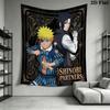 Naruto Wall Tapestry Aesthetic Wall Hanging Printed Fabric Blanket Decorative Tapestries For Bedroom Living Room Home Decor