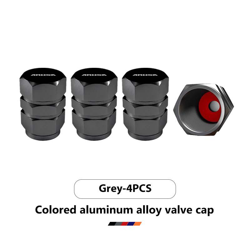 4PCS Car Wheel Tire Valve Caps Air Stem Aluminum Accessories For Seat Leon FR Cupra Ibiza Altea Exeo Formula Racing Alhambra Sij032