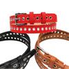 Fashion Circle Pin Buckle Dress For Men Thin Jeans Waist Belt Waist Strap PU Leather Belt Waistband