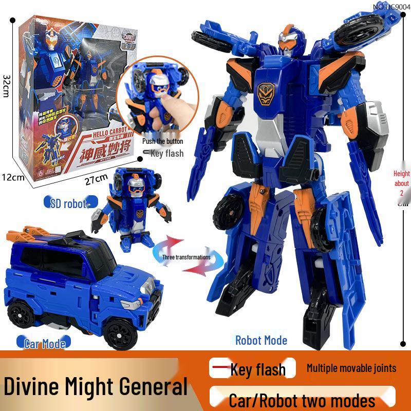 Kabo Car God: Rescue League Transformer Firefighting & Medical Robot Toy Set for Boys