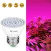 E27/E14/B22/GU10/MR16 Grow Light Bulb High Temperature Resistance Easy To Install Super Bright Professional LED Plant Grow Lamp for Indoor
