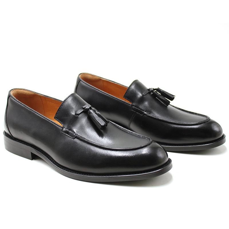 Men's Tassel Loafers Cow Leather Comfortable Slip on Wedding Party Office Dress for Men Classic Designer Outdoor Casual Loafers
