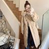 Winter Thickened Loose Down Cotton Clothes Women's Winter Super Thick Long Over the Knee Winter New Cotton Coat
