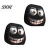 Protective Auto Headrest Protectors Halloween Car Cover, Scary Pattern Print Stretchable Universal Fit Interior Decor Protector, Breathable Polyester