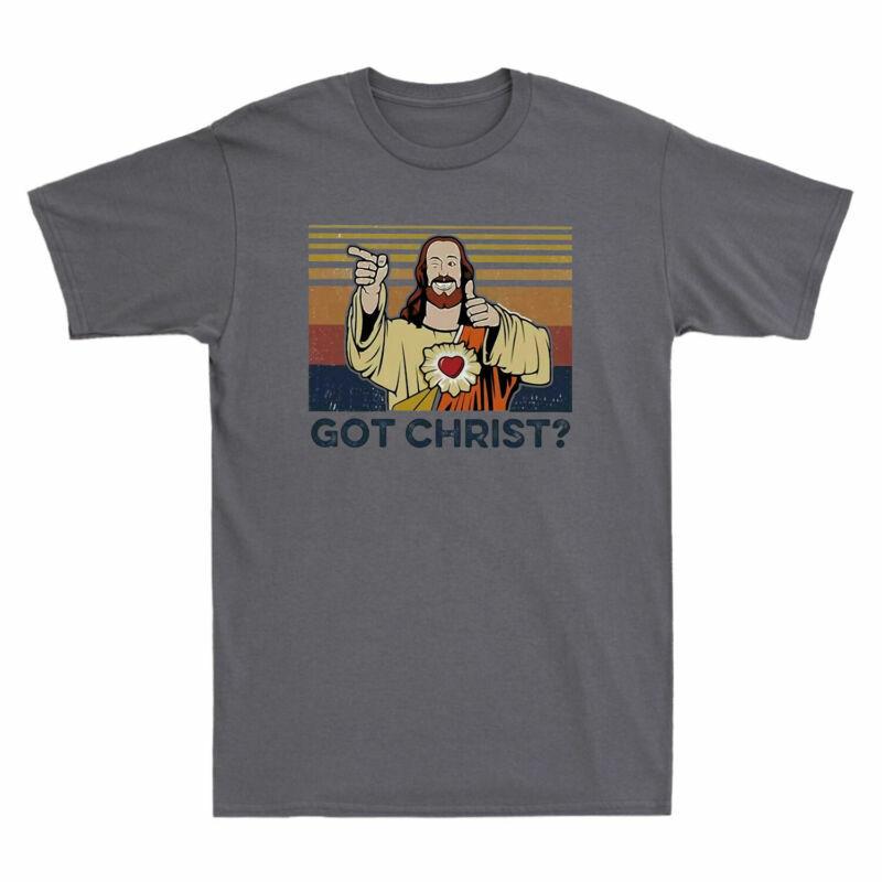Camiseta Jesús Manga Cristo Amigo Divertida Comedia Unisex Corta Consiguió a Cristo